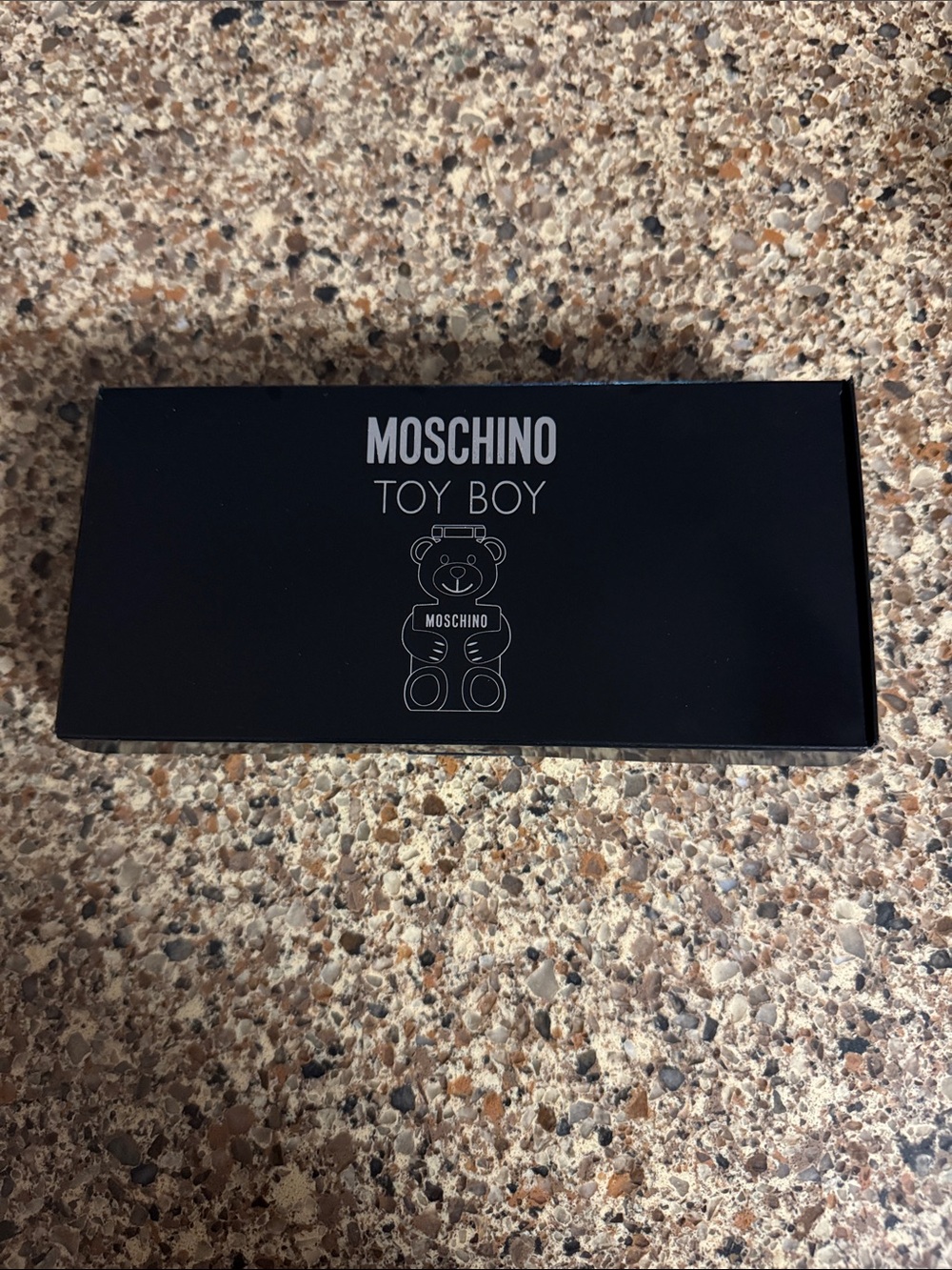 Moschino Black Toy Boy Designer Collectible Box